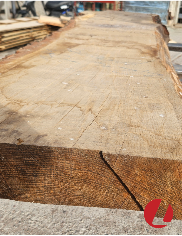 Kiln dried oak thick board (10x50x312 cm)