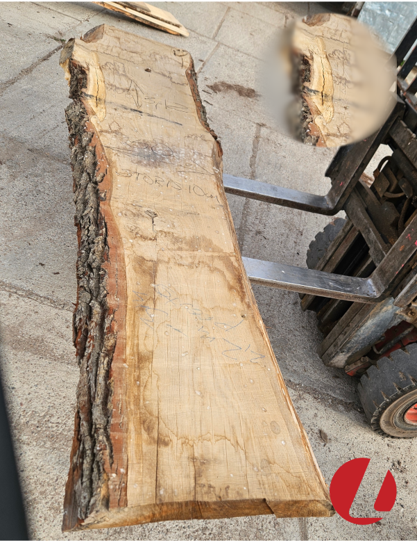 Kiln dried oak thick board (10x50x312 cm)
