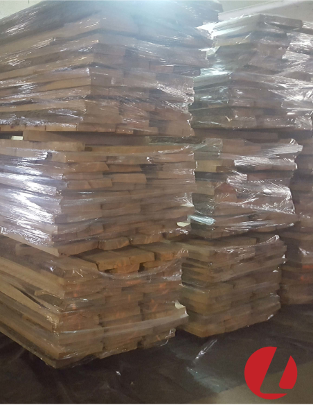 Kiln dried ash thick boards "I" (50 x XX x 3000 mm)