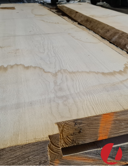 Kiln dried ash thick boards "0" (50 x XX x 3000 mm)