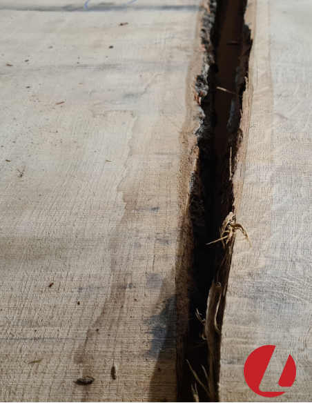 Kiln dried oak thick boards "0" (50 mm)
