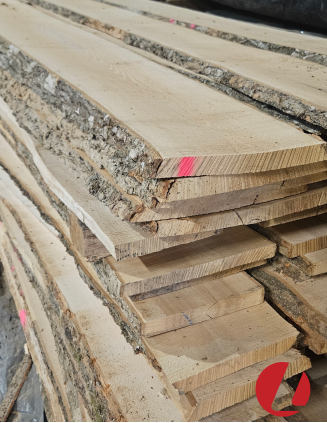 Kiln dried ash boards, planks "MIX" (25 mm) 2