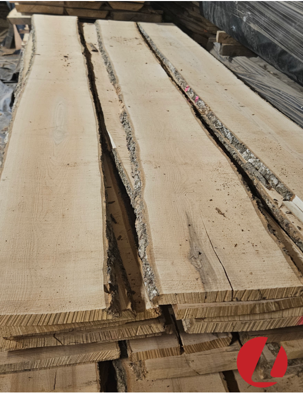 Kiln dried ash boards, planks "MIX" (25 mm)