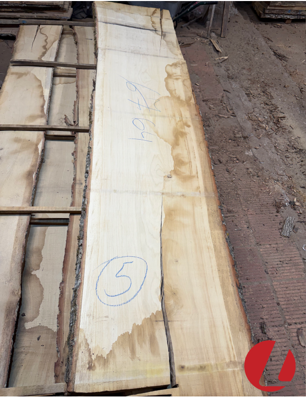 Oak table board (640 mm wide)