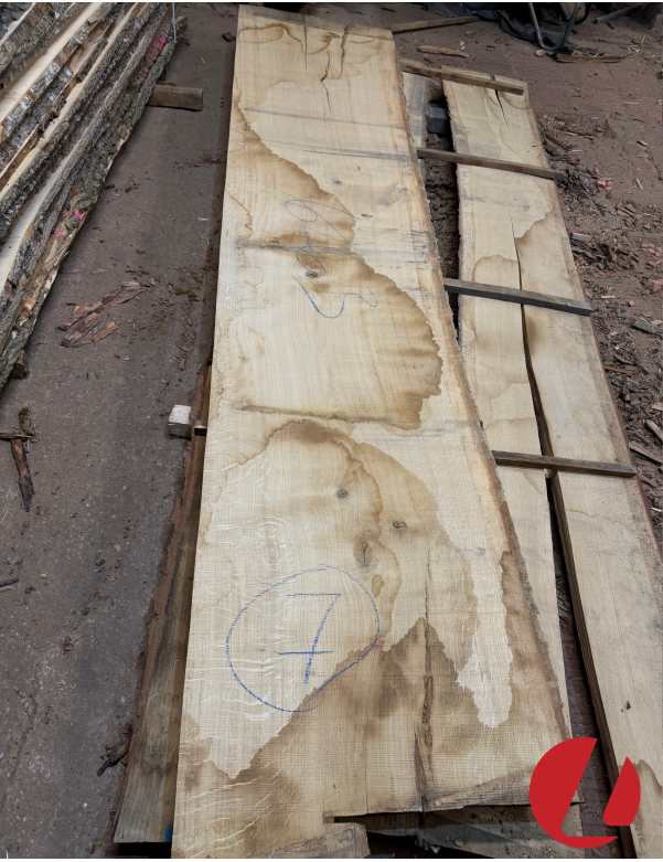 Oak table board (50x630x3000 mm))