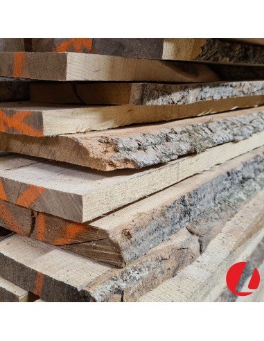 Kiln dried unconditioned ash planks 25 mm